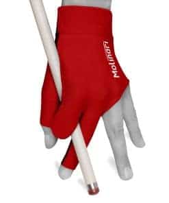 Guante de Billar Molinari - para Mano -Rojo