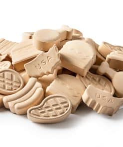 Briquetas de Cerámica para Parrilla 76 Piezas Sustituyen