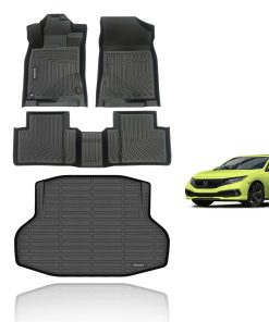 Tapetes para Pisos y Forro de Maletero KELCSEECS para Honda
