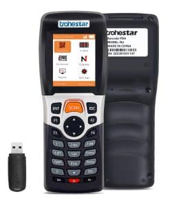 Escáner de códigos de barras inalámbrico - -N4-1D-OR)