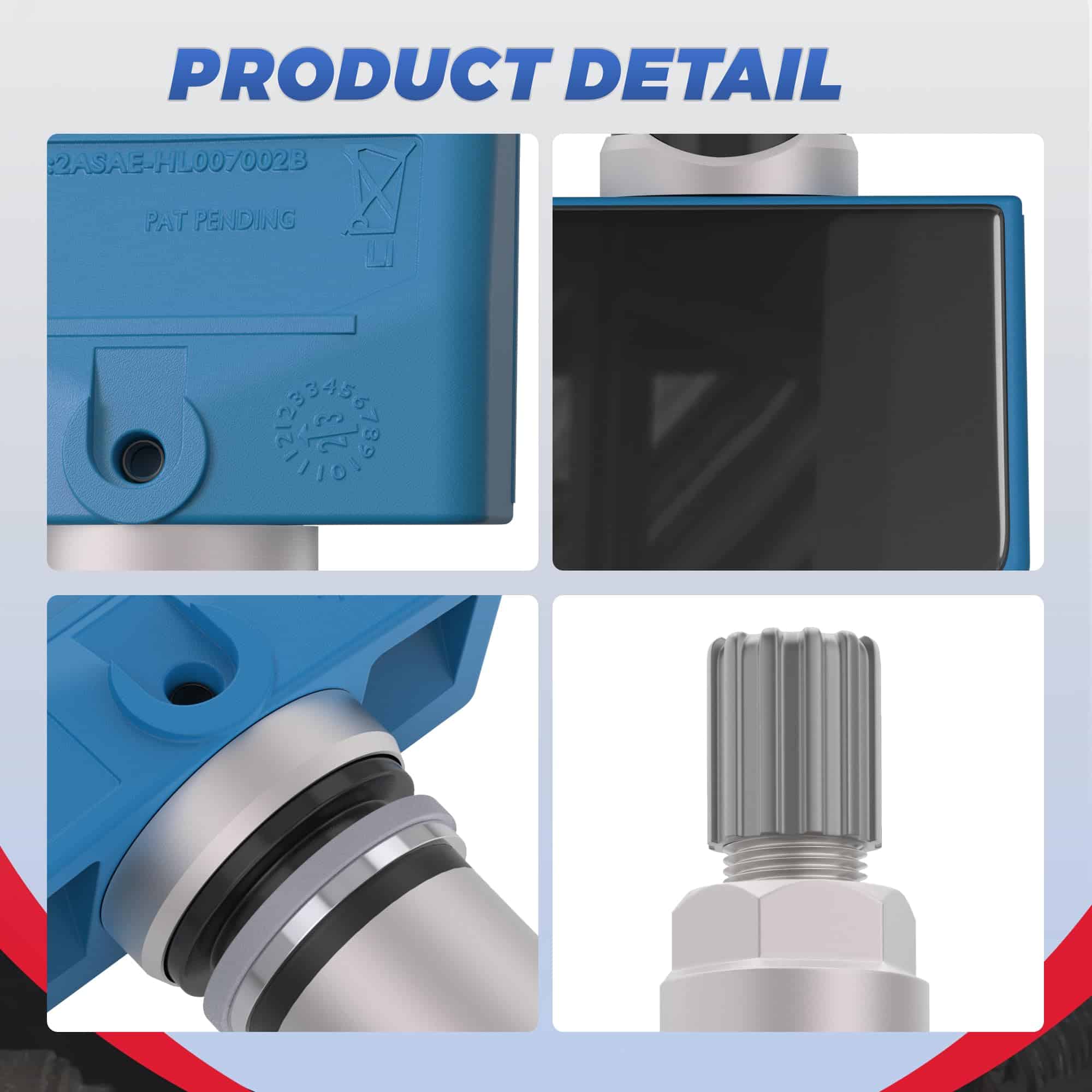 EVERESTWAY TPMS Sistema de Monitoreo de Presión de - Imagen 3