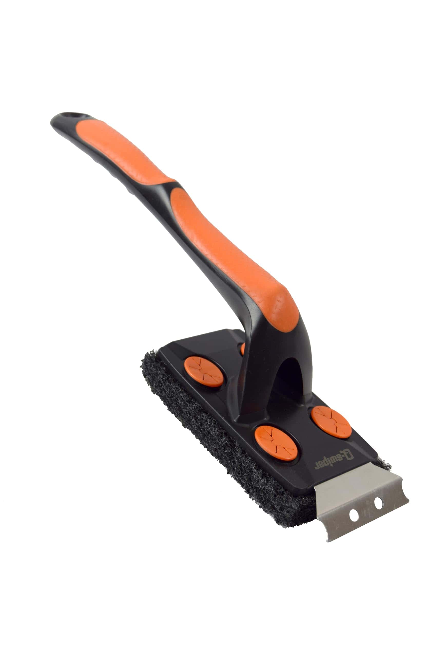 Cepillo para Parrilla Q-Swiper XL con Raspador de Acero