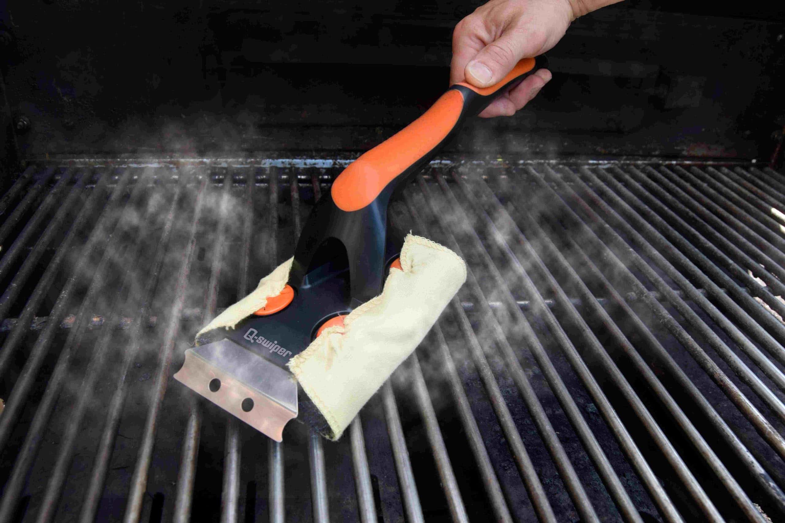 Cepillo para Parrilla Q-Swiper XL con Raspador de Acero - Imagen 6