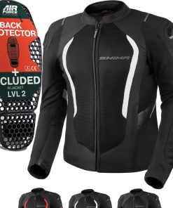 Chamarra de motocicleta SHIMA MeshPro 2.0 para Hombres,