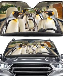 Parasol de parabrisas delantero para coche MLGB Penguin,