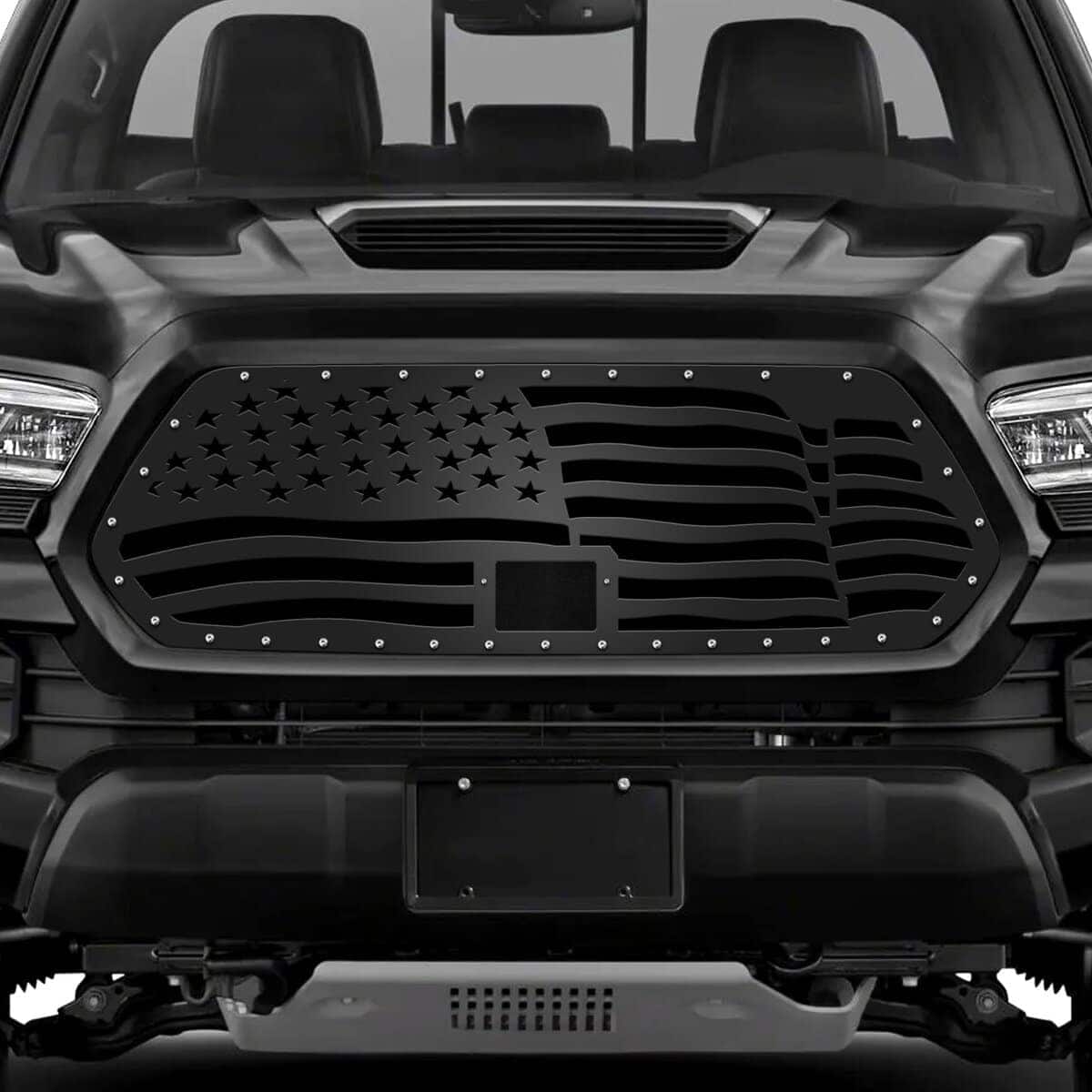 Rejilla de acero Compatible con Toyota Tacoma 2018-2023 -