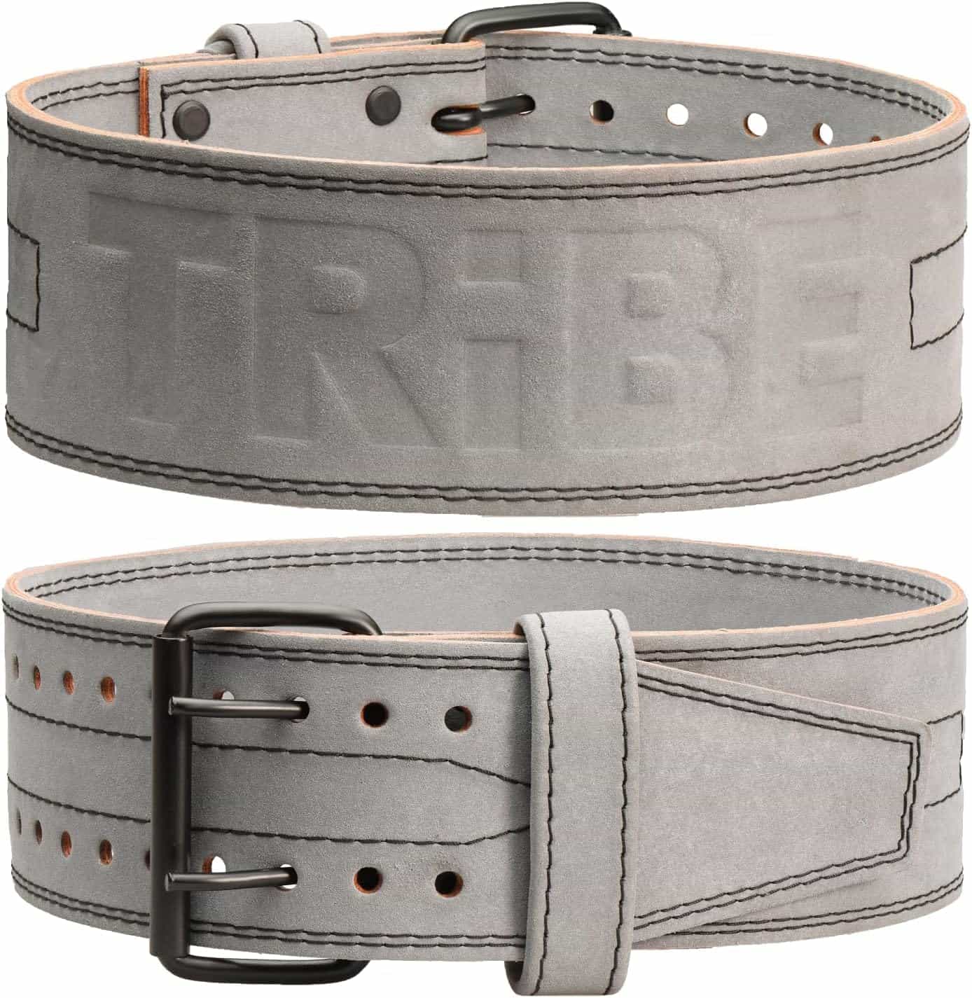 Cinturón de Levantamiento de Pesas -Gris Alcantara