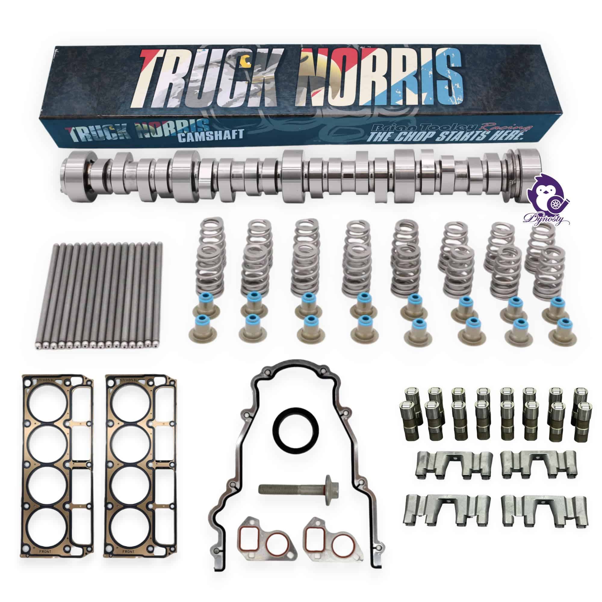 Kit de árbol de levas BTR TRUCK NORRIS con varillas de