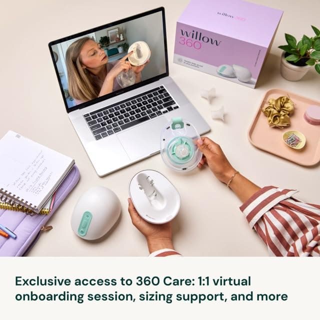 Willow 360 - Bomba de lactancia portátil - Bomba de leche - Imagen 6