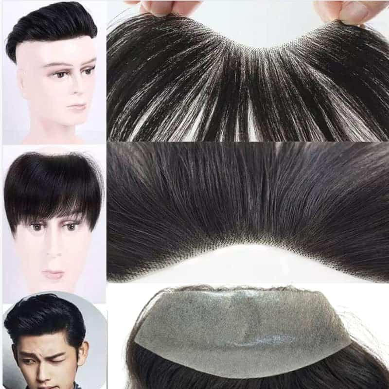 Toupee de Línea de Cabello Frontal para Hombres Voloria - Imagen 5