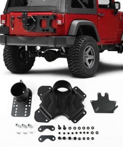 Porta llanta de repuesto ajustable para Jeep Wrangler JK