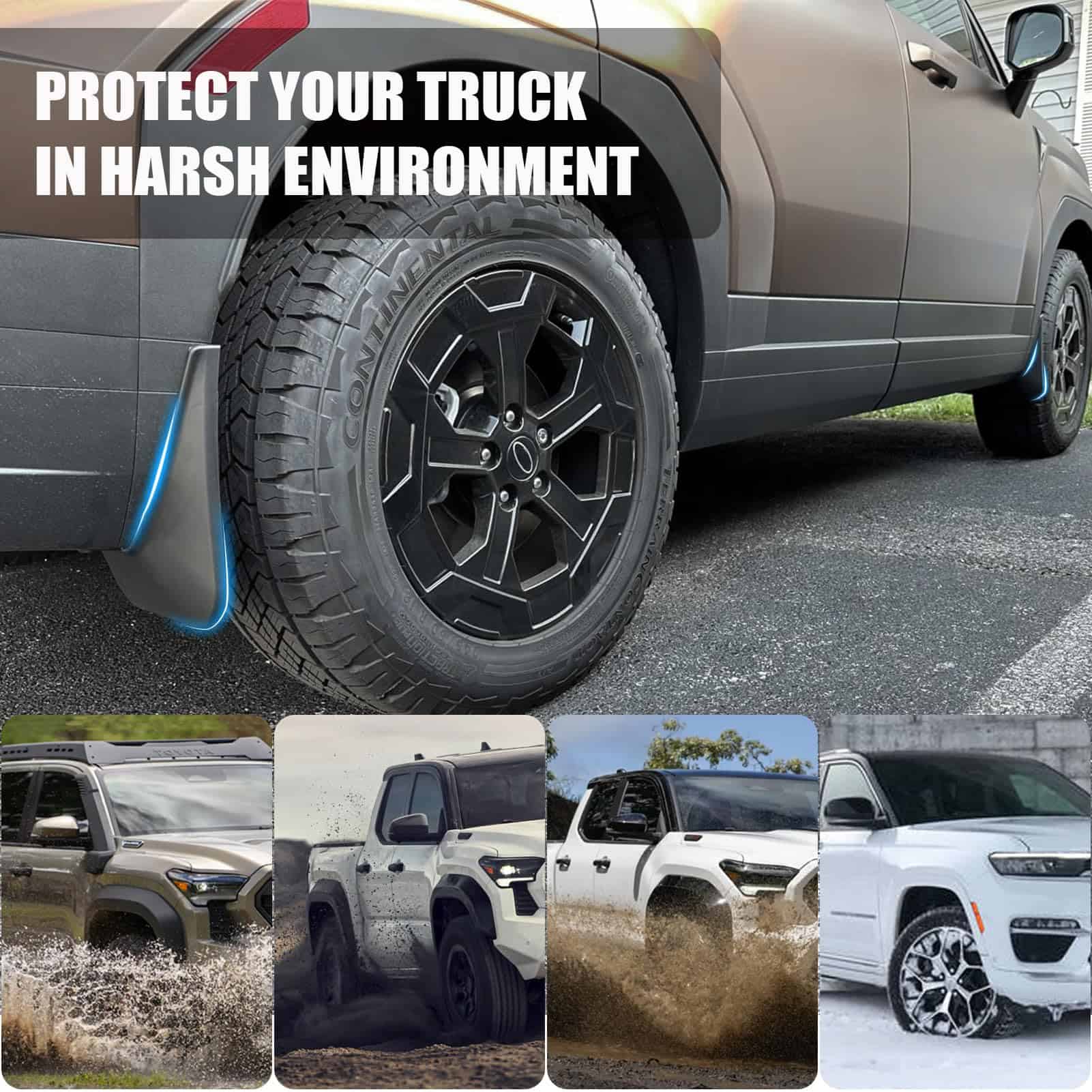 KEAIDAP Llantas de Barro para Hyundai Santa fe 2024 2025 - - Imagen 6