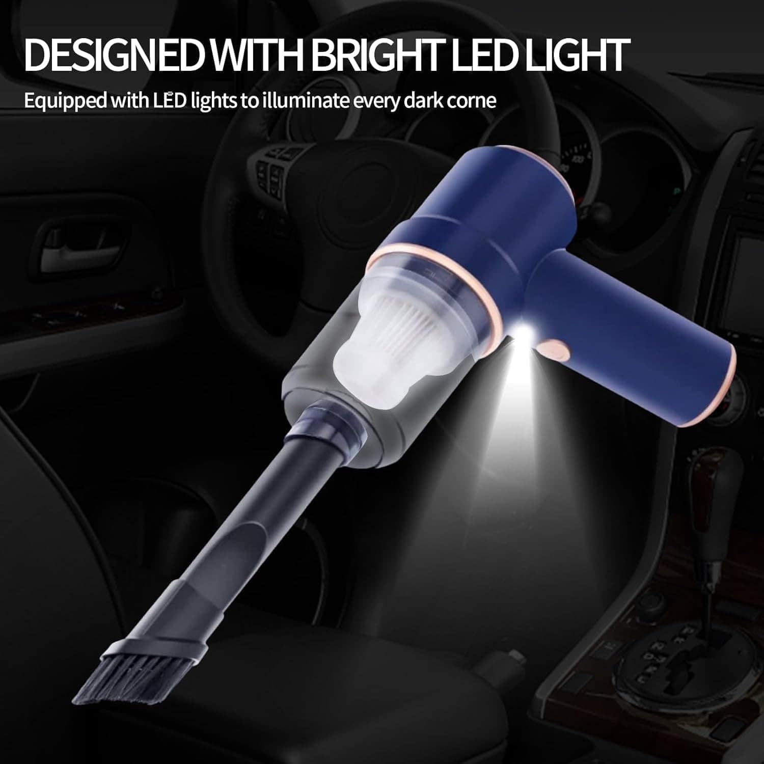 Aspiradora Manual 3 en 1 XBllcyiv, 12000Pa de Alta - Imagen 4