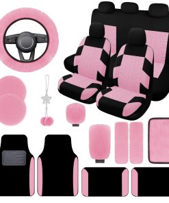 JINGSEN 21 Pz Juego de Fundas para Asientos de Coche