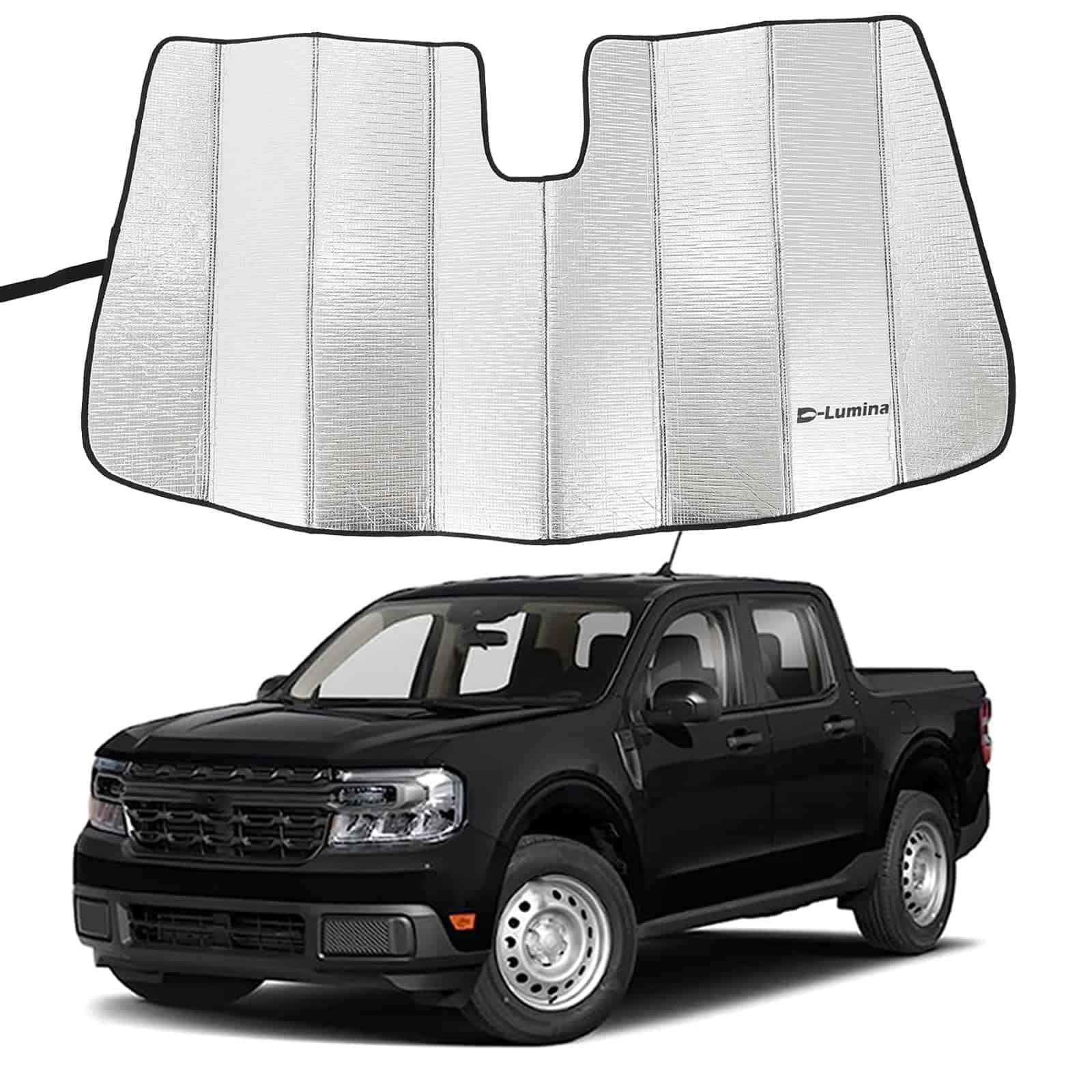 D-Lumina Protector Solar para Parabrisas -Plata - Compatible