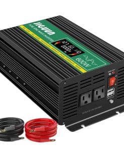 Inversor de Onda Sinusoidal Pura JIGUUN 600W, 12V a 110V