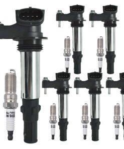 Paquete de bobina de encendido UF375 12629037 y bujías de