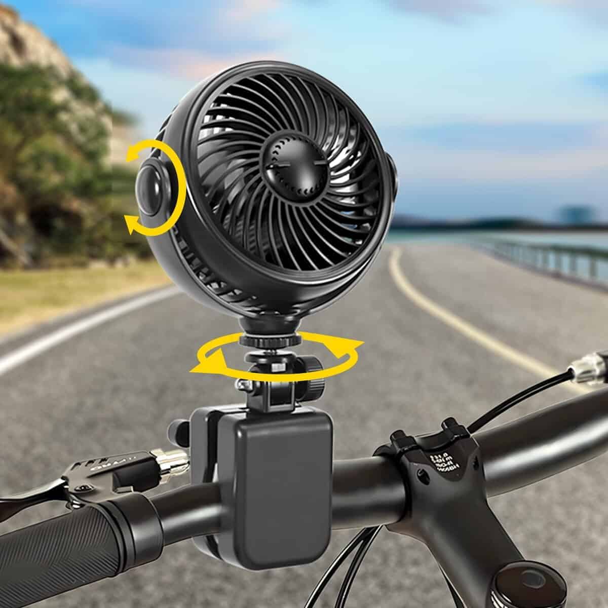 Ventilador Clip-on xuenair para Bicicleta Pelotón