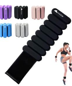 Pesas de Muñeca y Tobillo de 2 Libras para Mujeres - Juego