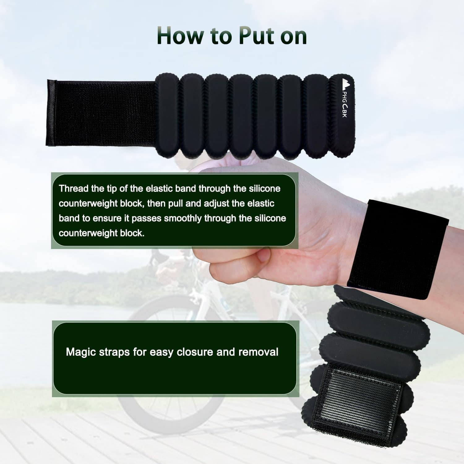 Pesas de Muñeca y Tobillo de 2 Libras para Mujeres - Juego - Imagen 6