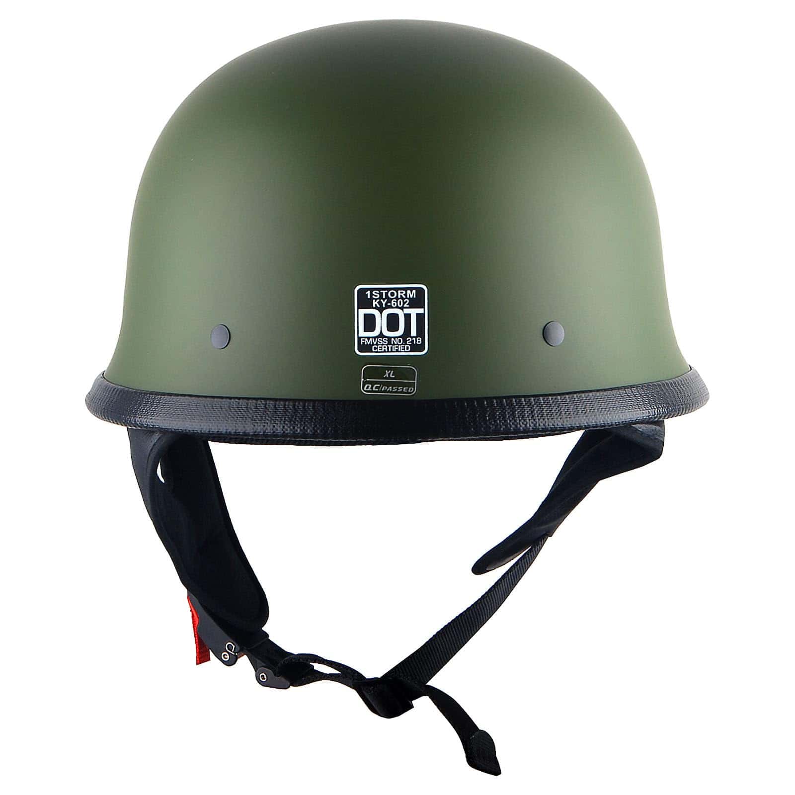 Casco de motocicleta 1Storm de estilo alemán con media - Imagen 7