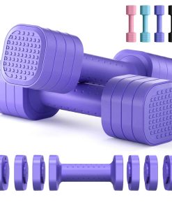 Juego de Mancuernas Ajustables Zempox de 2, Set de