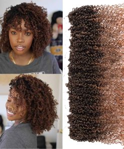 Extensiones de Cabello Trenzado Yanky Twist Ombre Marrón