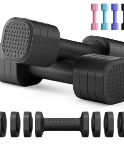 Set de Mancuernas Ajustables Zempox de 2, Conjunto de Pesas