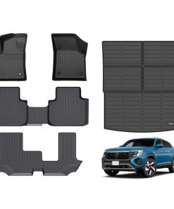 Tapetes y Forro de Maletero ANBINGO para VW Atlas 7