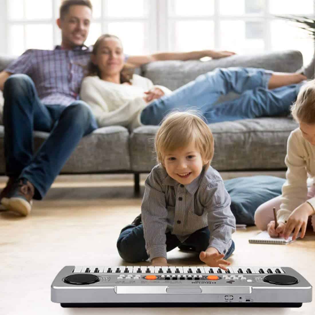 Piano Keyboard Raimy para principiantes, 61 teclas, Piano - Imagen 7