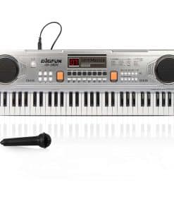 Piano Keyboard Raimy para principiantes, 61 teclas, Piano