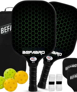 Set de Palas de Pickleball BeFabro de Fibra de Vidrio