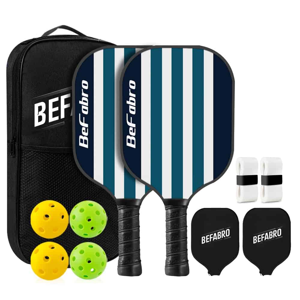 Set de 2 Palas de Pickleball BeFabro Ultraligeras - Juego