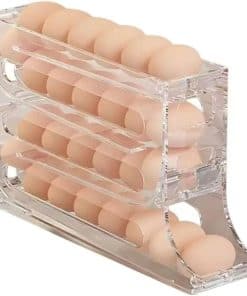 Porta Huevos de 4 Niveles SGELMA para Refrigerador -