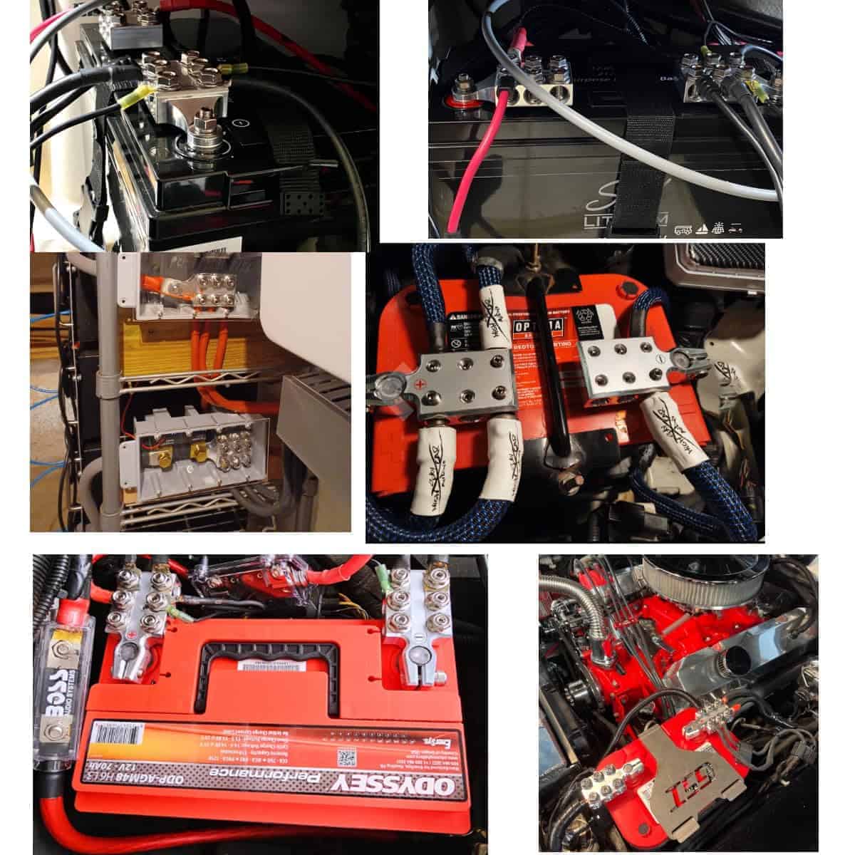 Terminales de Batería, Conectores de Terminal -B12(8AWG hast - Imagen 8