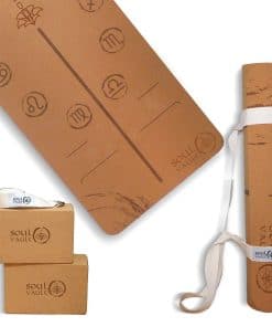 Tapete de Yoga Eco-Friendly Soul Vault de Corcho con TPE