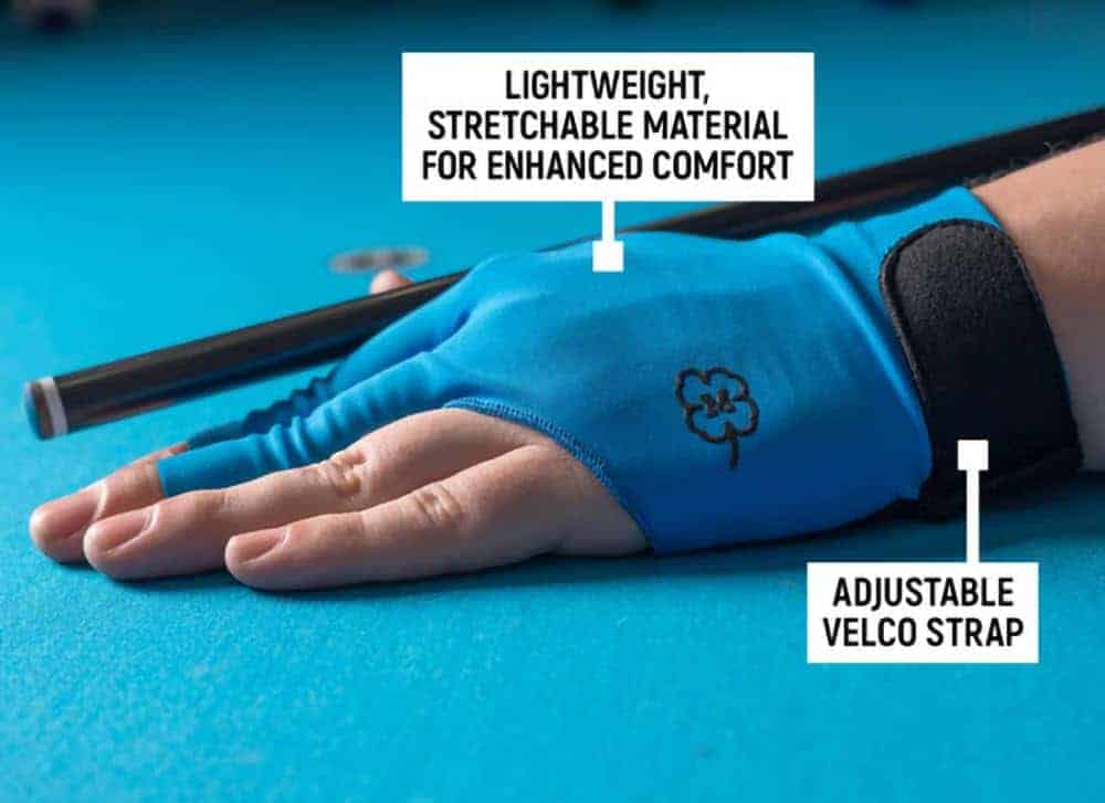 Guante de Billar Pool McDermott - para -Azul - Imagen 5