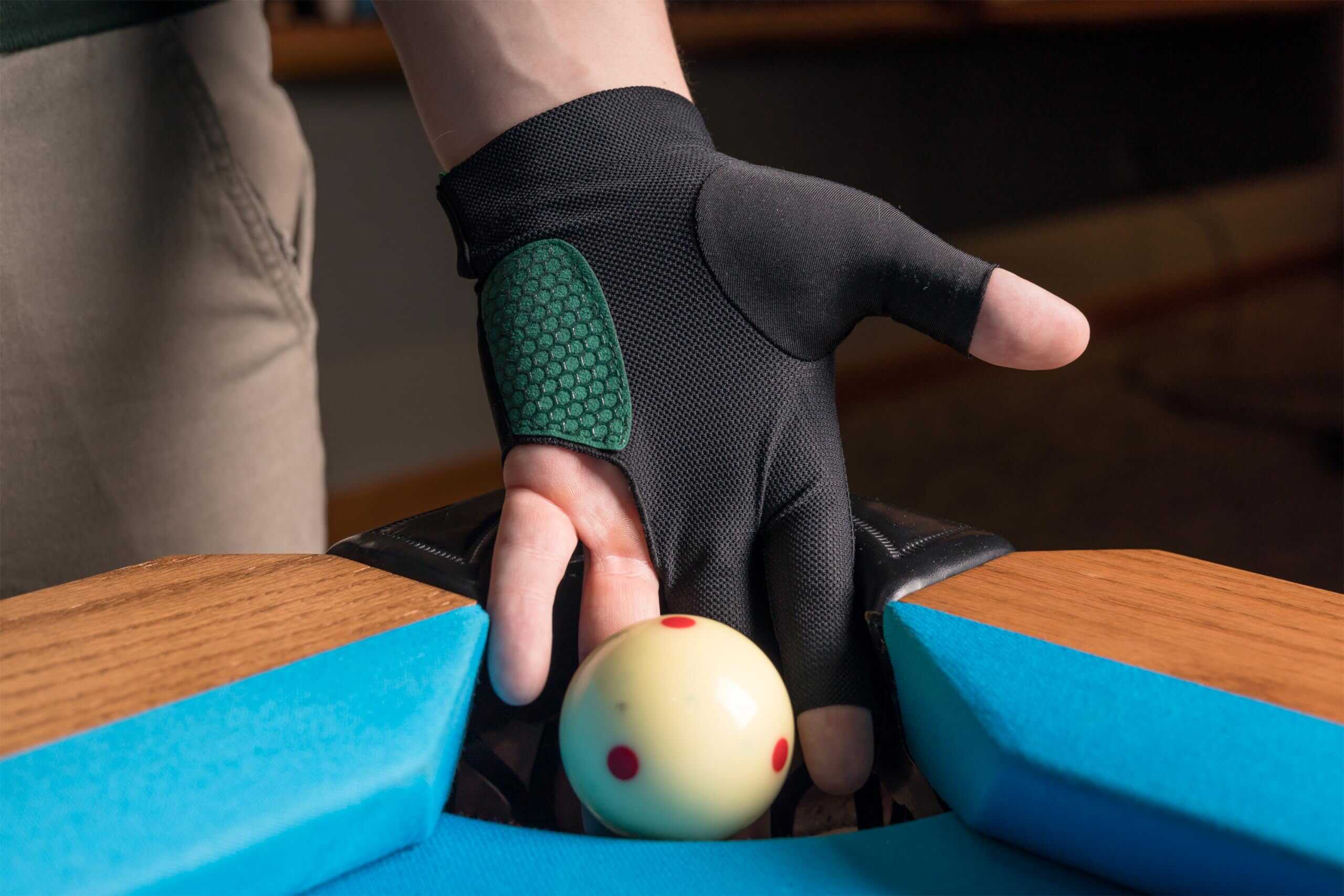 Guante de Billar McDermott para la mano izquierda (jugador - Imagen 4