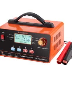 Cargador de Batería Mantenedor AUTTGINN 12V 24V Ajustable,