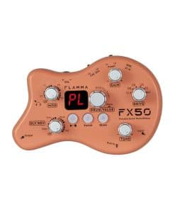 Pedal de Efectos de Guitarra FLAMMA FX50 Multiefectos Mini