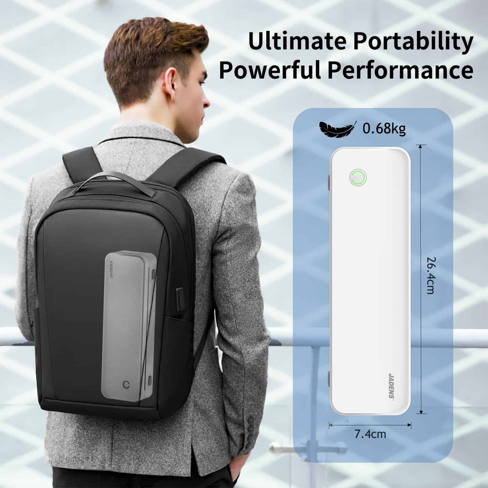 Impresora Térmica JADENS, Soporta Papel Térmico de - Imagen 6