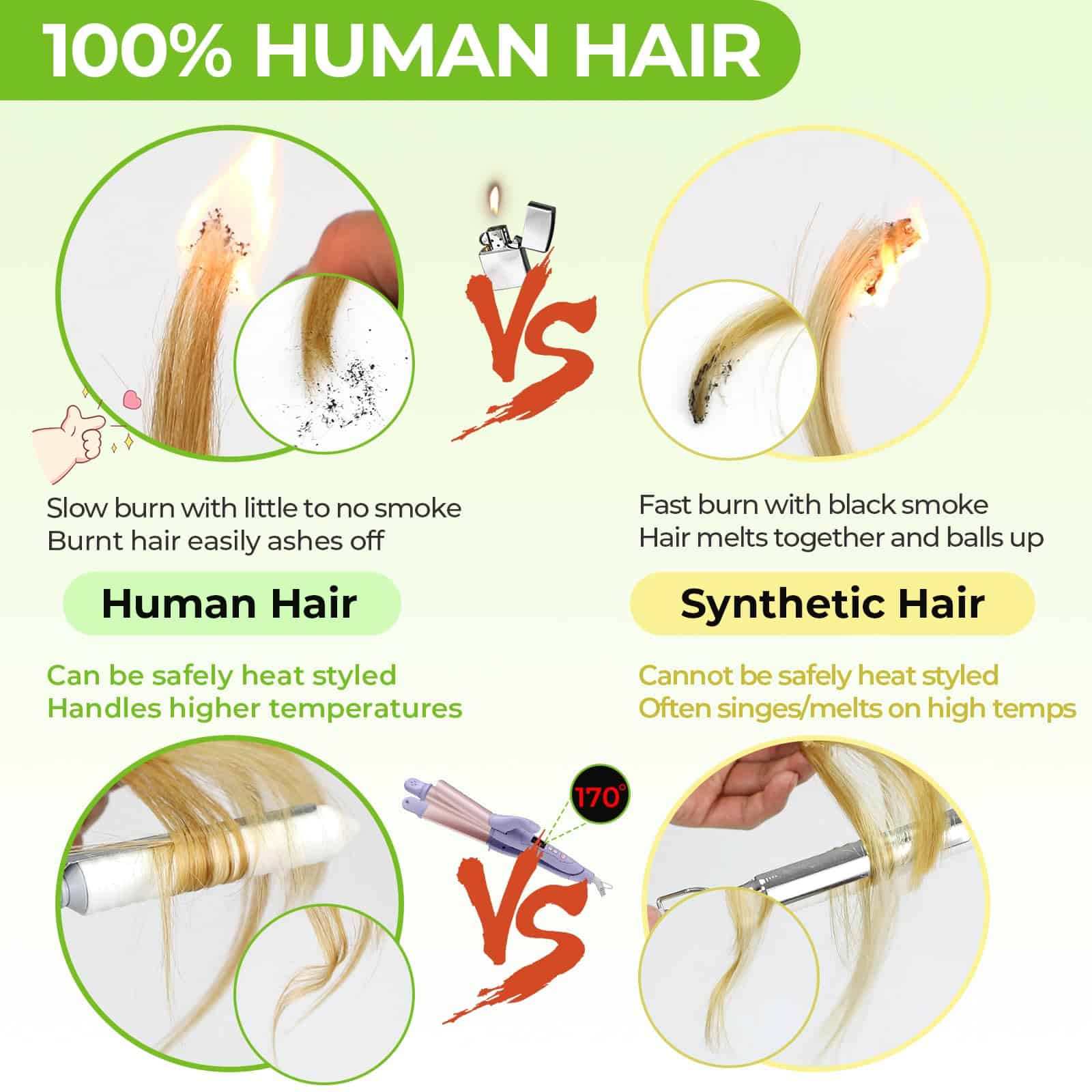 Extensiones de Cabello Clip en Pelo Natural 14 pulgadas 7 - Imagen 5