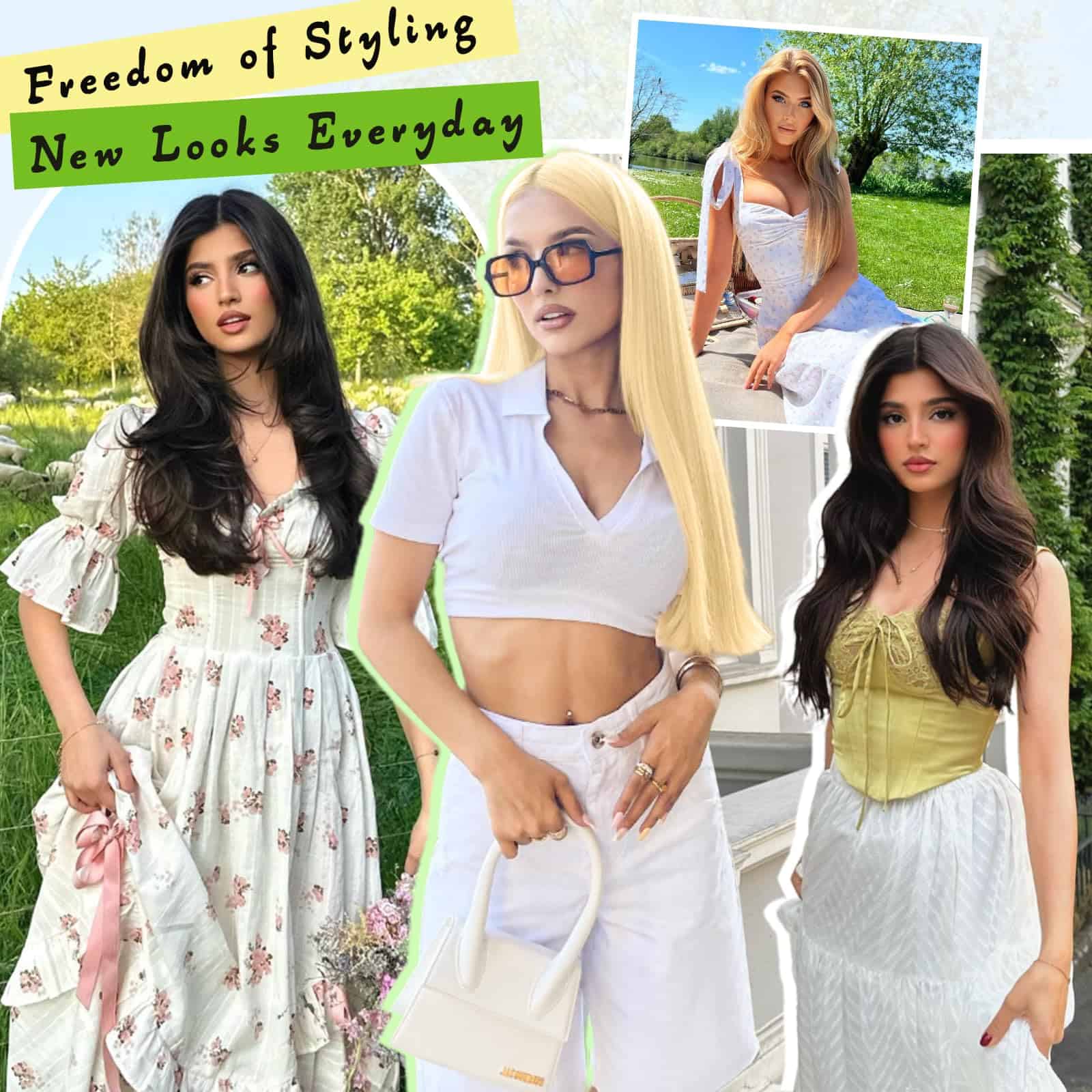 Extensiones de Cabello Clip en Pelo Natural 14 pulgadas 7 - Imagen 7