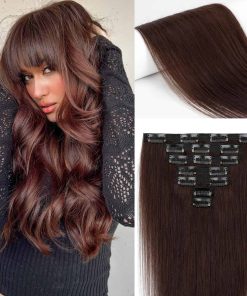Extensiones de Cabello Clip en Pelo Natural 14 pulgadas 7