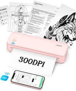 Impresoras portátiles JADENS inalámbricas -Rosa