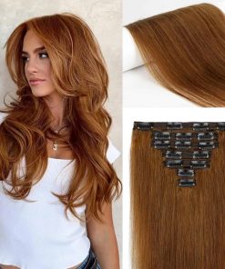Extensiones de Cabello Clip en Cabello Humano Real Leterly