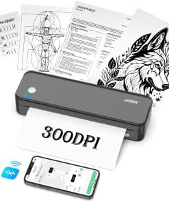 Impresora Térmica Portátil Inalámbrica JADENS, Papel