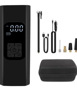 Compresor de aire portátil bluqulo para neumáticos, bomba