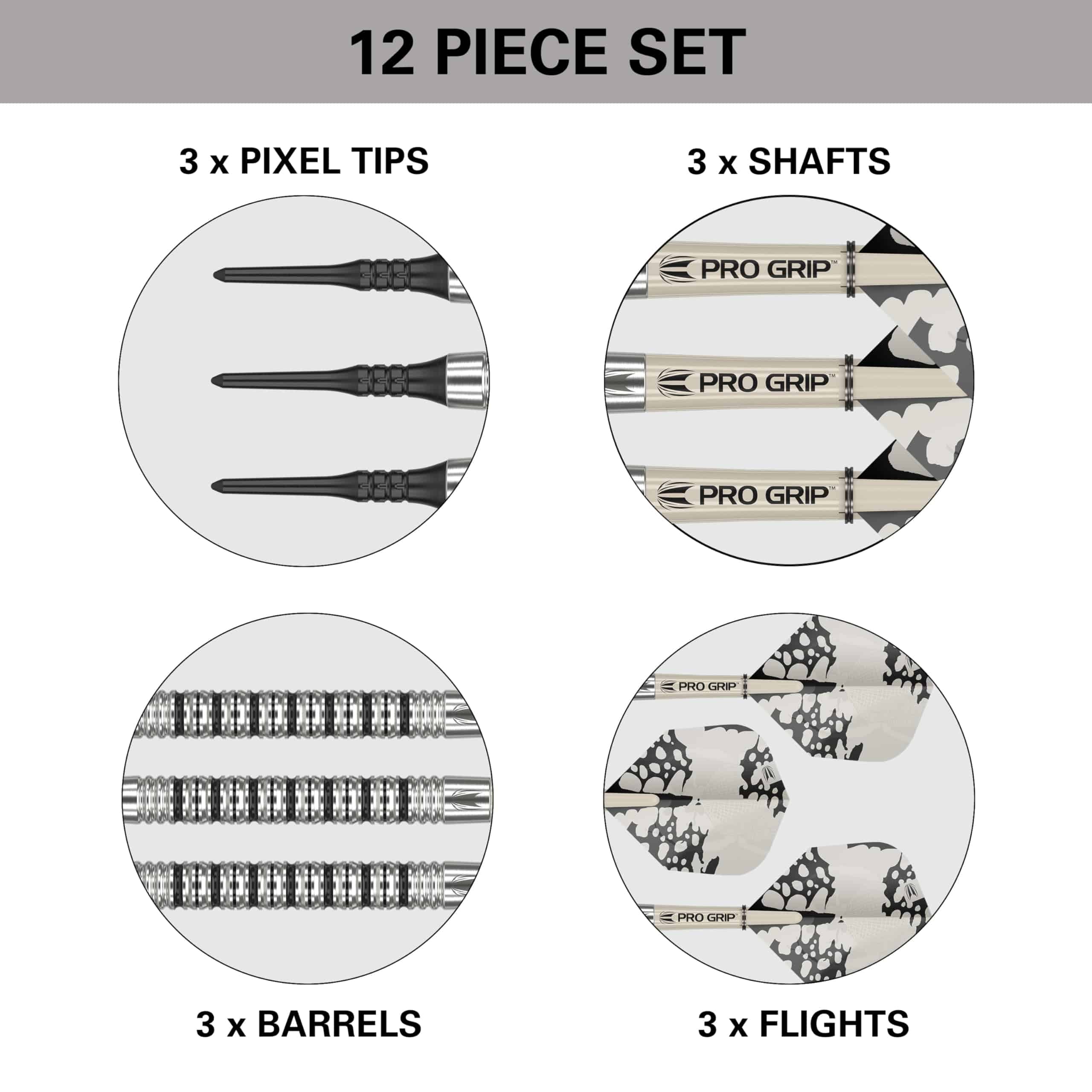 Set de Dardos Target EXO Edition de 90% de Tungsteno para - Imagen 6