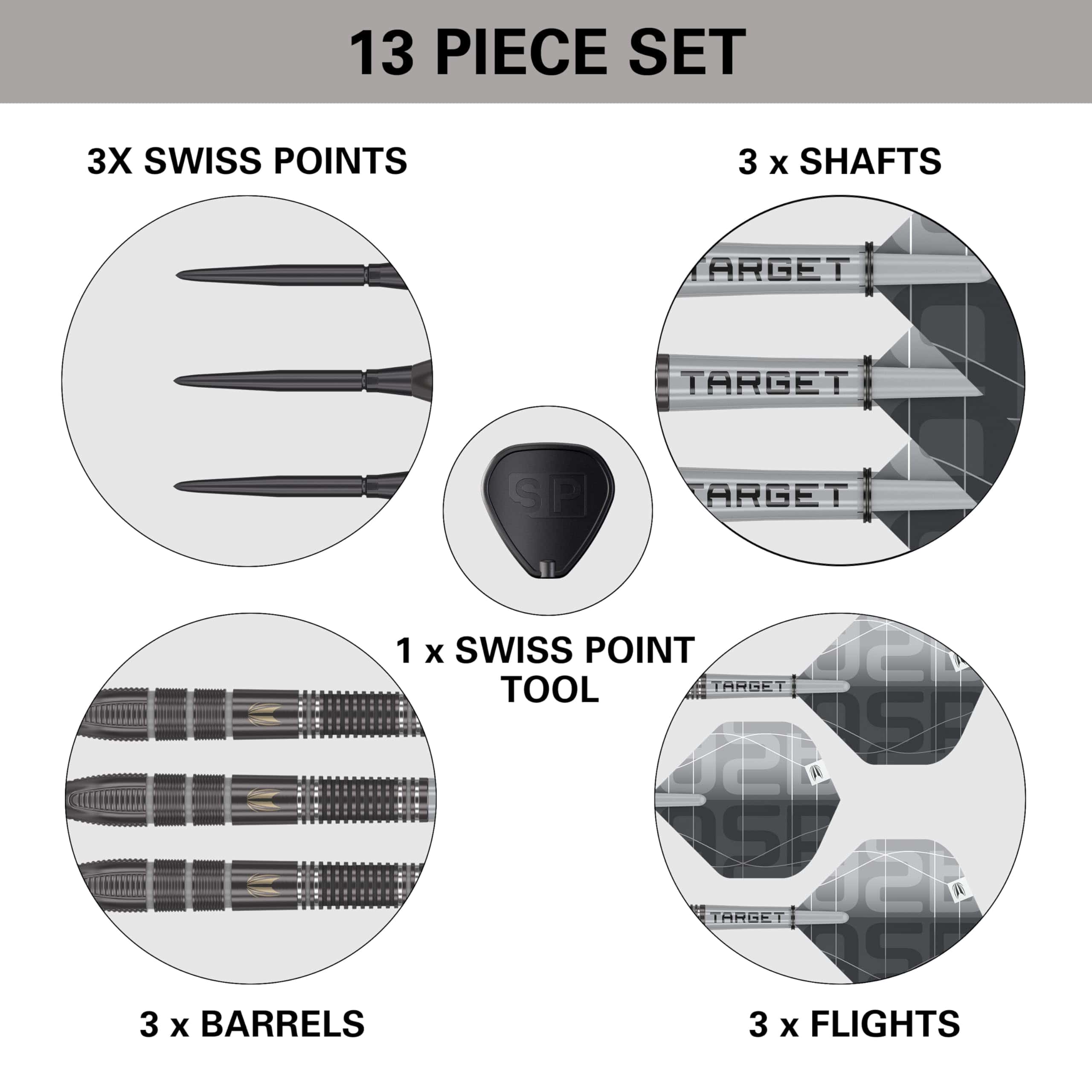 Set de Dardos Nathan Aspinall x Echo 90% Tungsteno Punta de - Imagen 7